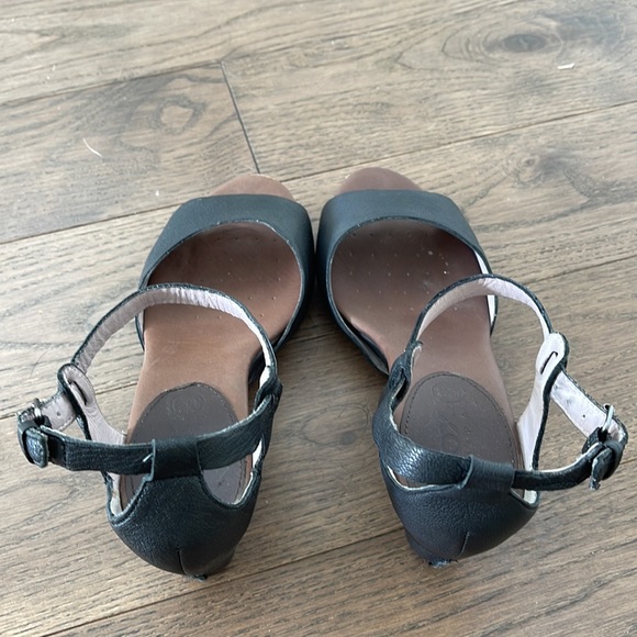 Geox Respira leather wedge sandals - Picture 3 of 5